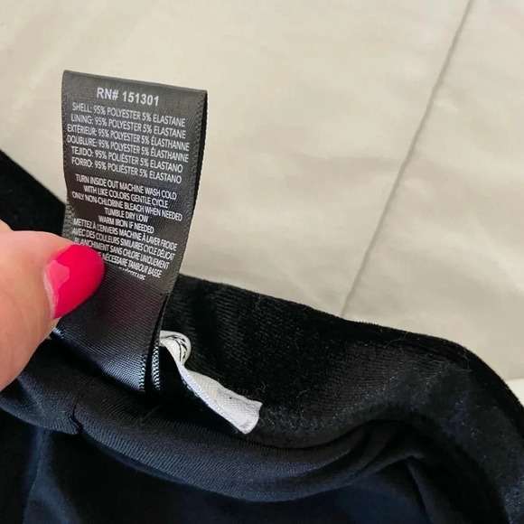 Good American velour ruched midi skirt - Picture 5 of 7